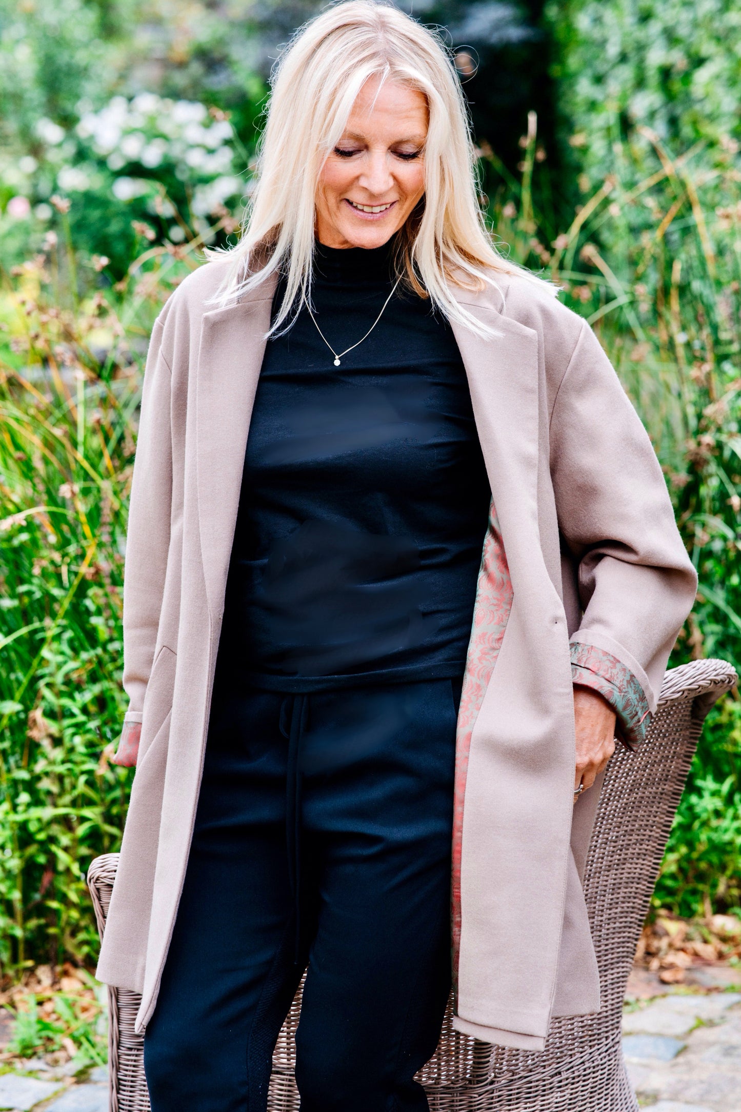 THE BOND STREET OVERSIZED JACKET IN SMOKY CAMEL